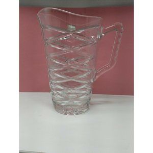 Vintage POLONIA 24 % Lead Crystal Vase 9in Very Elegant Made in Poland Unique